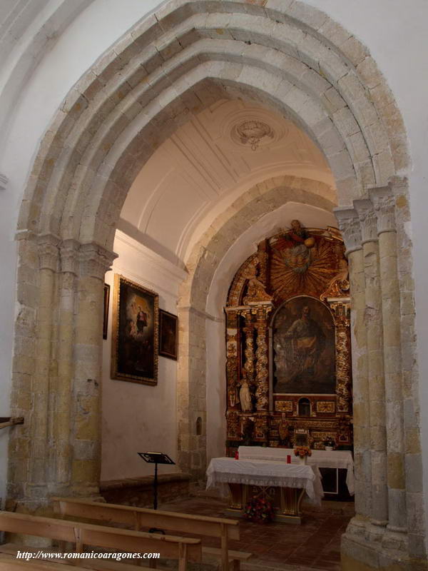 ARCO-DIAFRAGMA ENTRE NAVE Y CABECERA